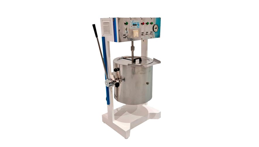 Características de la máquina cuece cremas eléctrico con mezclador E. Gabarro modelo CR-50 (50 Litros)