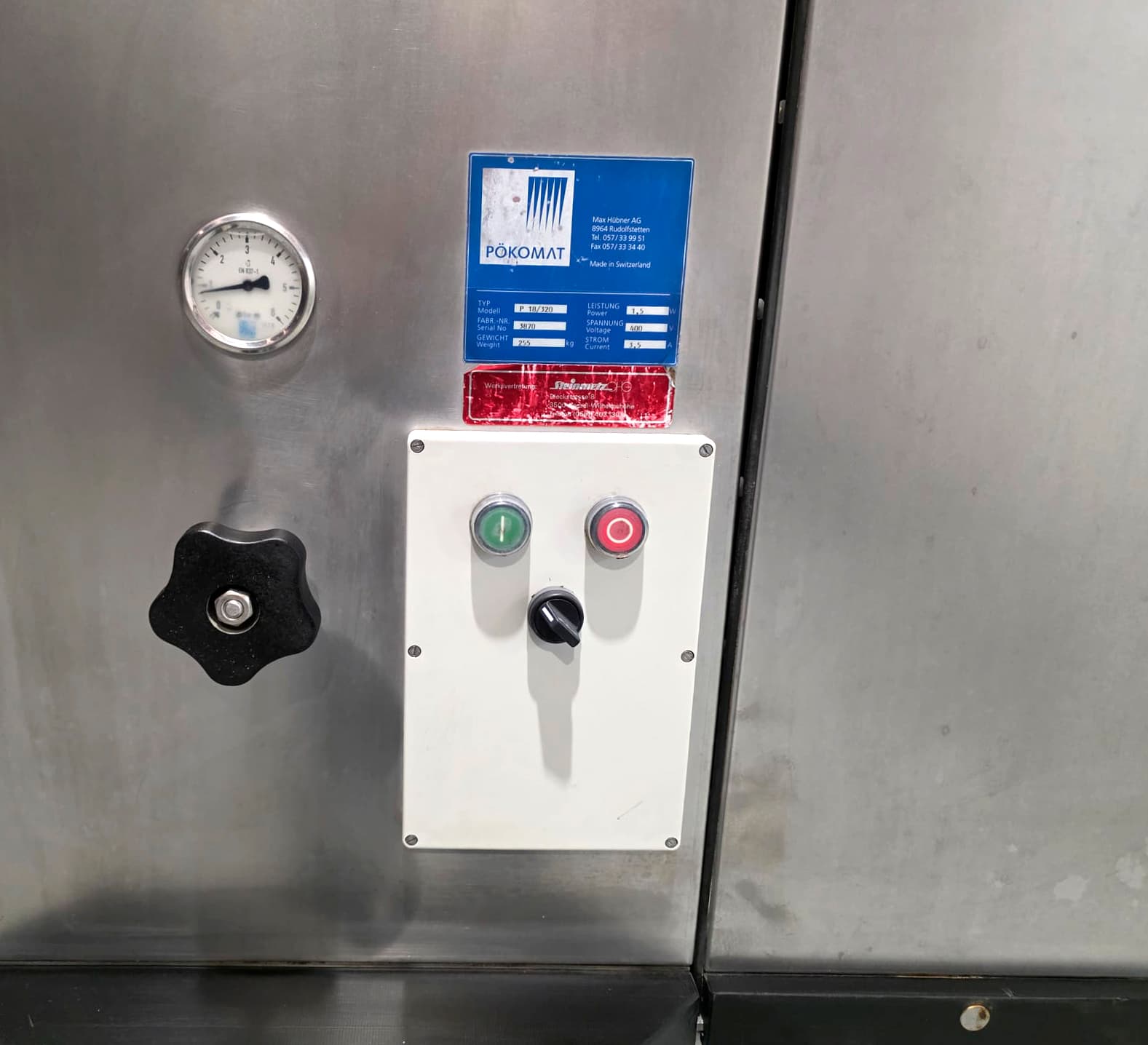 Inyectora salmuera Pokomat, mod. P I8/320 miniatura 4