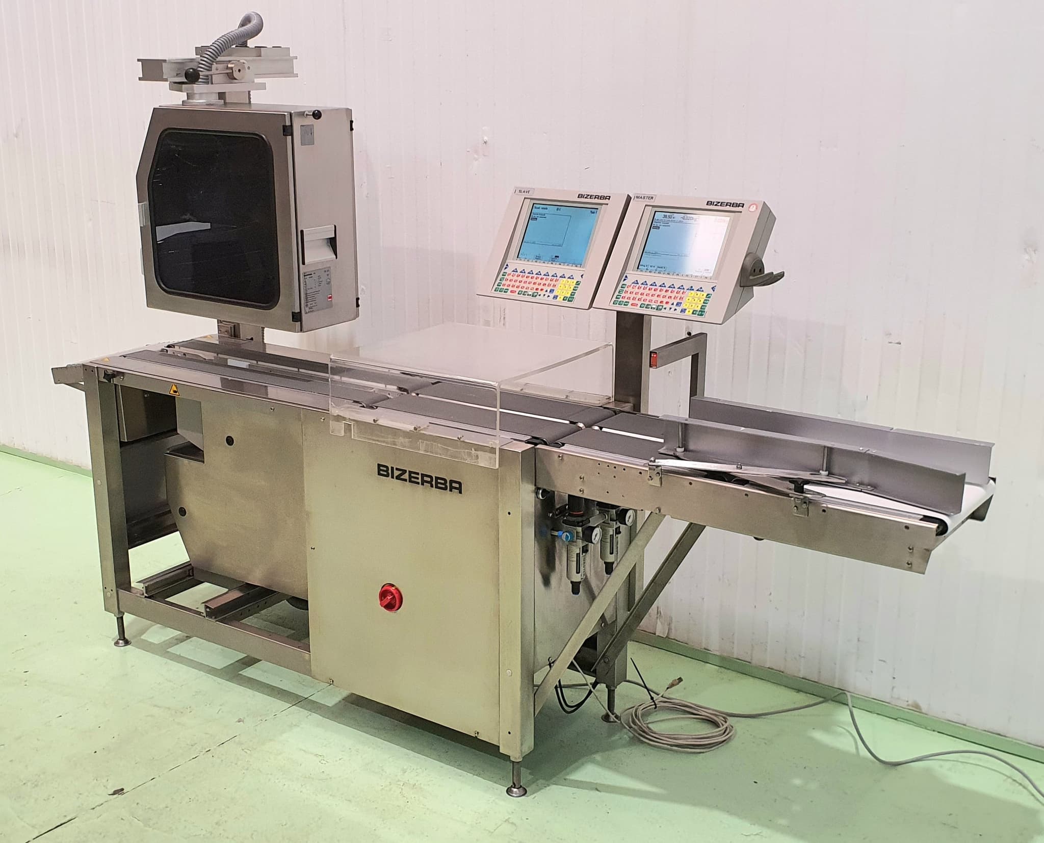 ETIQUETADORA AUTOMÁTICA BIZERBA GS ETIQUETADO SUPERIOR INFERIOR miniatura 3