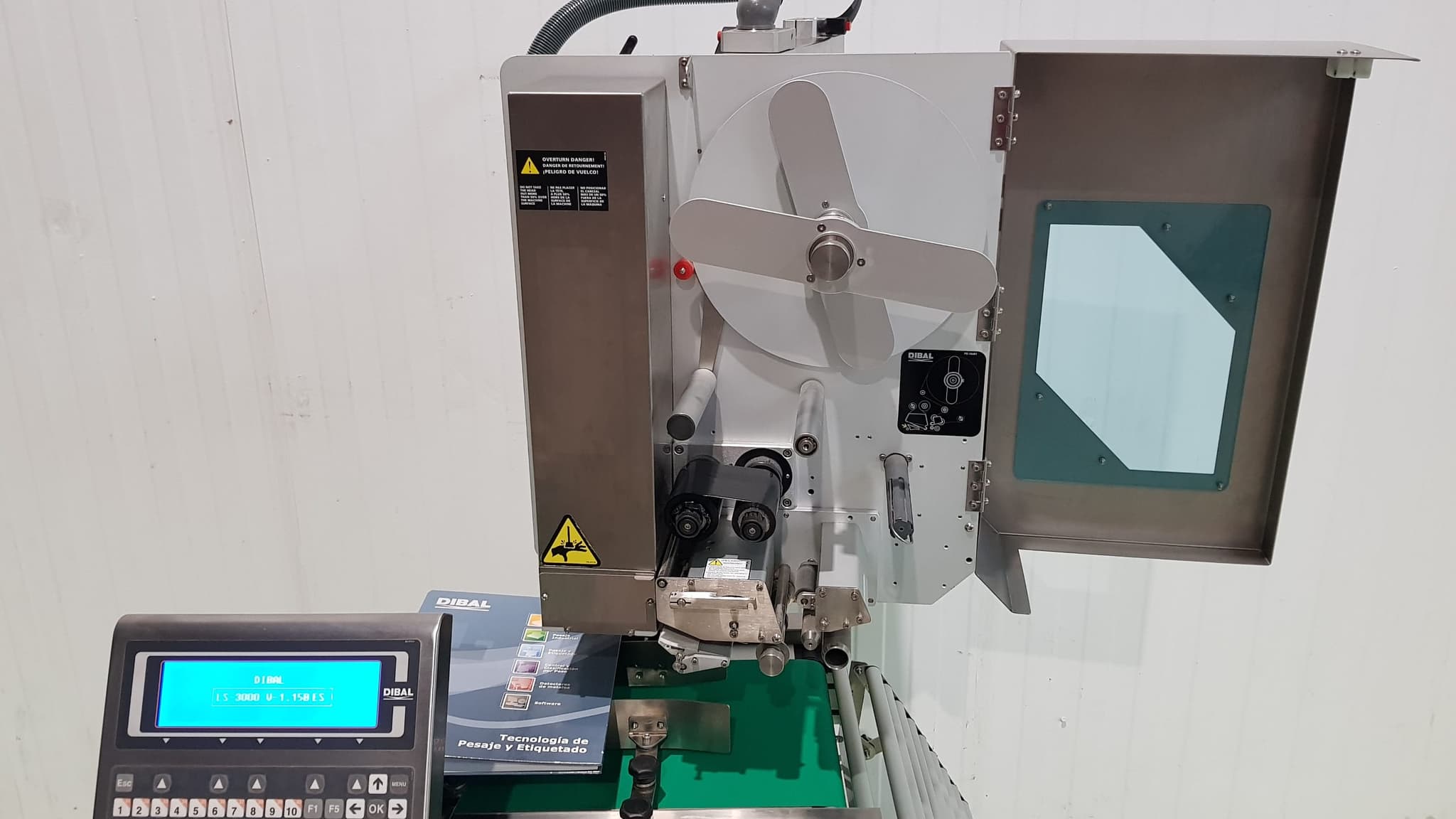 ETIQUETADORA AUTOMÁTICA DIBAL LS3130 miniatura 11