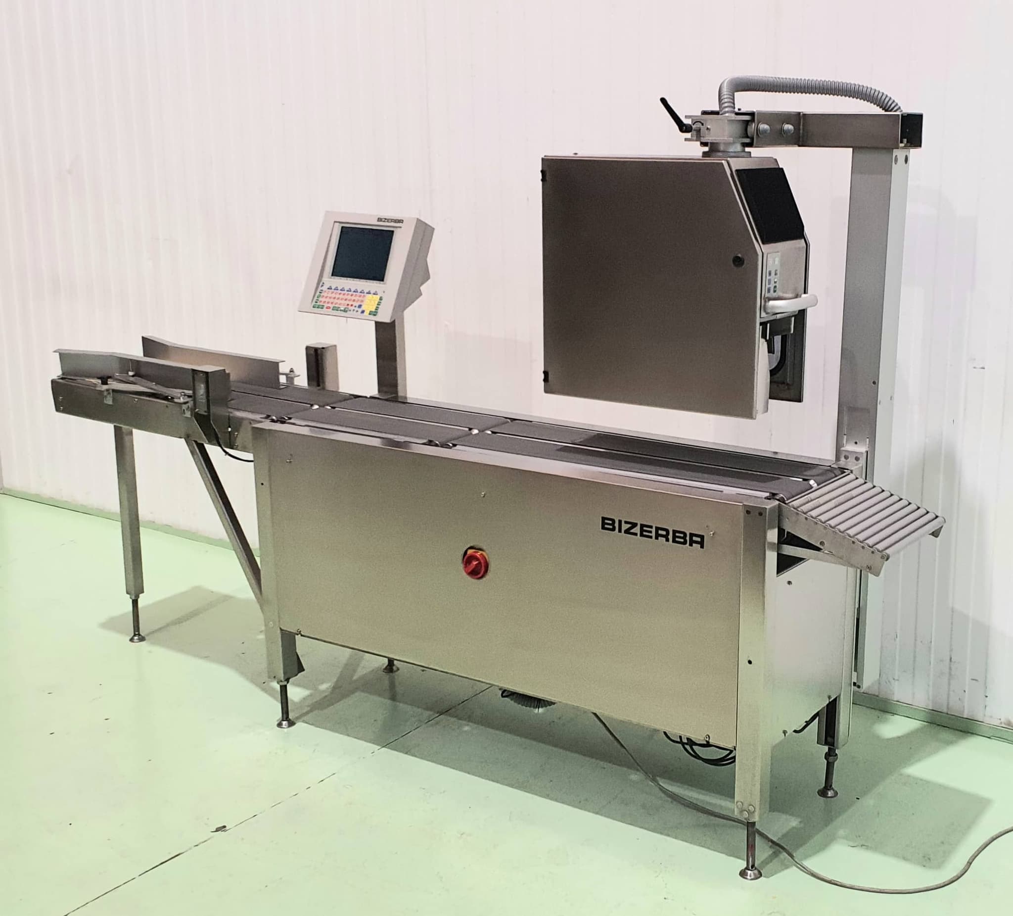 TREN DE ETIQUETADO PESADO AUTOMÁTICO BIZERBA GS BRAZO ROTATIVO miniatura 5