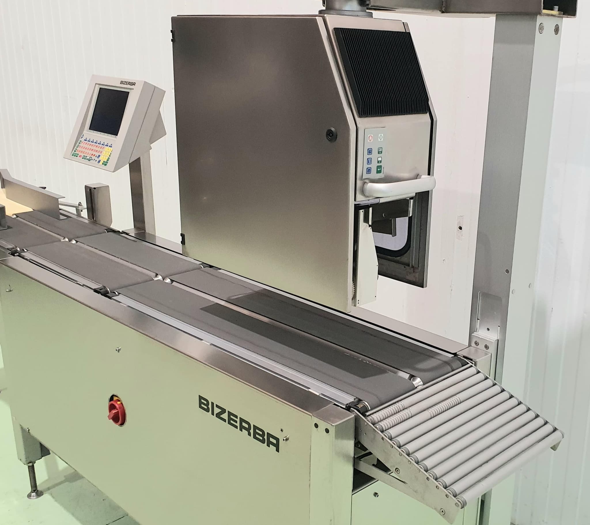 TREN DE ETIQUETADO PESADO AUTOMÁTICO BIZERBA GS BRAZO ROTATIVO miniatura 7