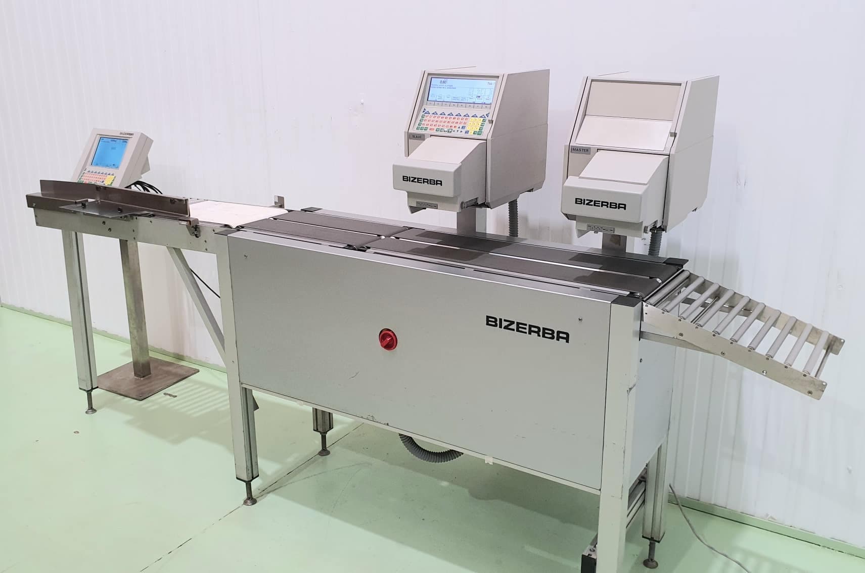 ETIQUETADORA PESADORA AUTOMÁTICA BIZERBA GV doble cabezal miniatura 3