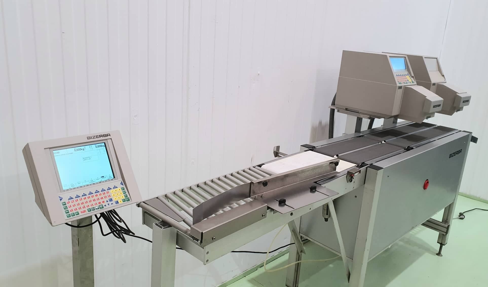 ETIQUETADORA PESADORA AUTOMÁTICA BIZERBA GV doble cabezal miniatura 9