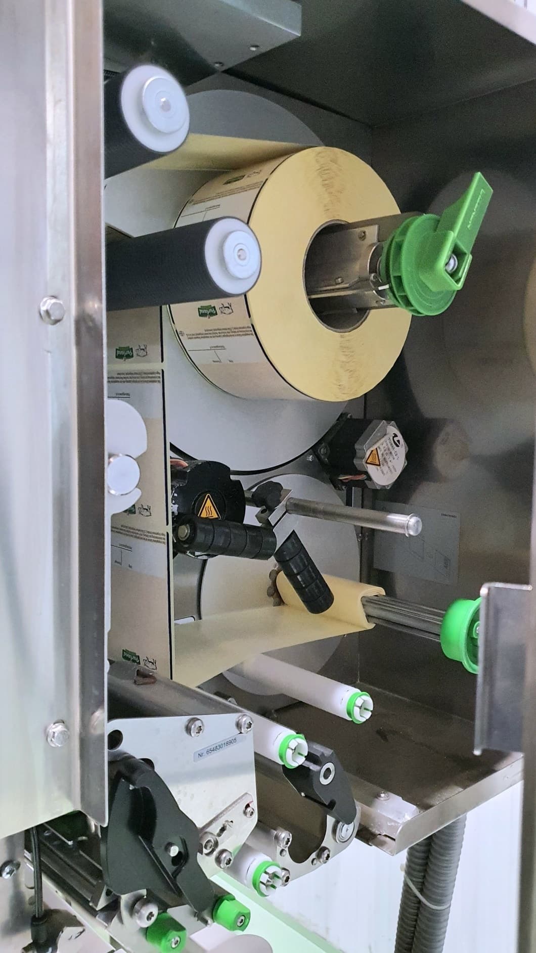 ETIQUETADORA PESADORA AUTOMÁTICA BIZERBA GLMI 2 CABEZAL miniatura 11