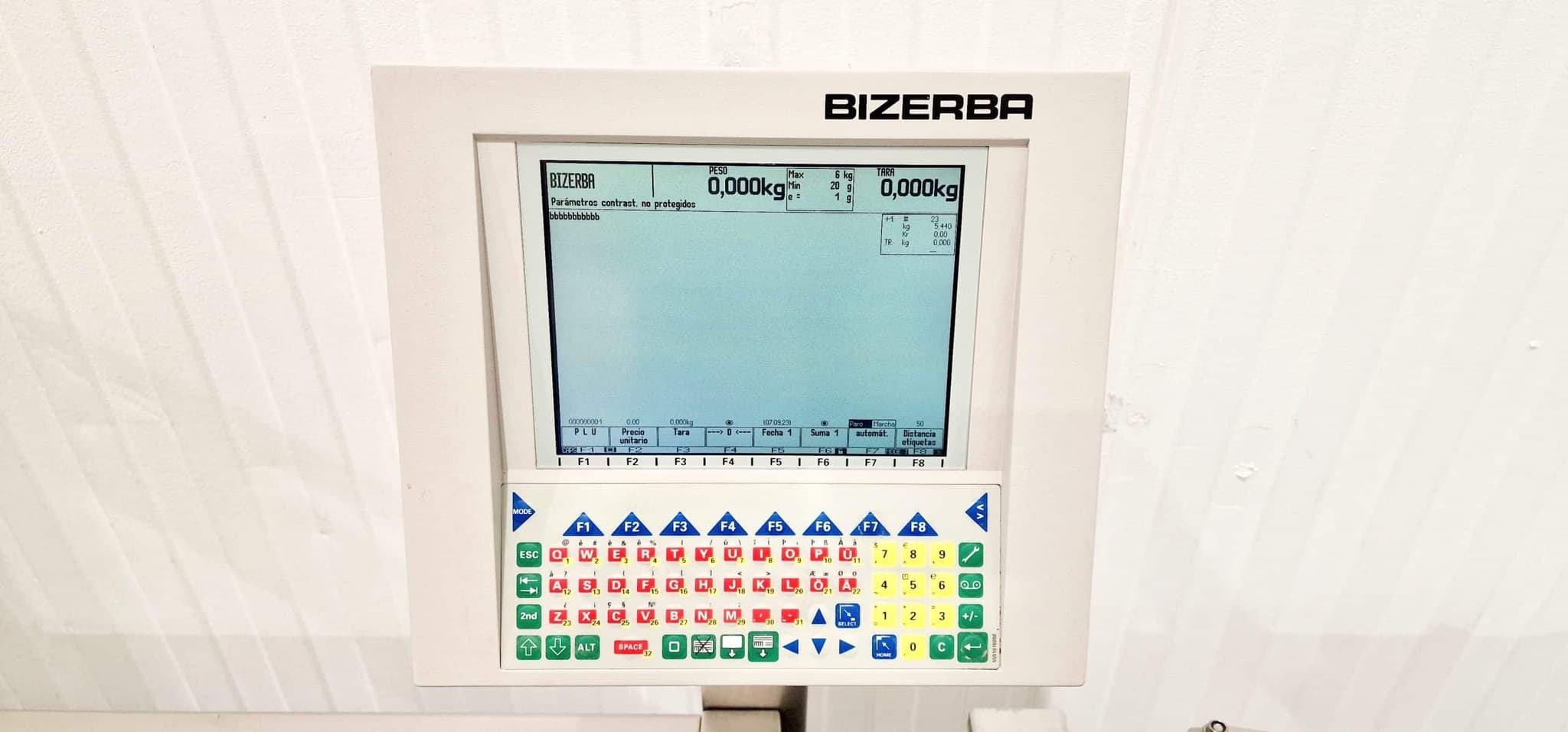 TREN DE ETIQUETADORA Y AUTOMÁTICO BIZERBA GS miniatura 8