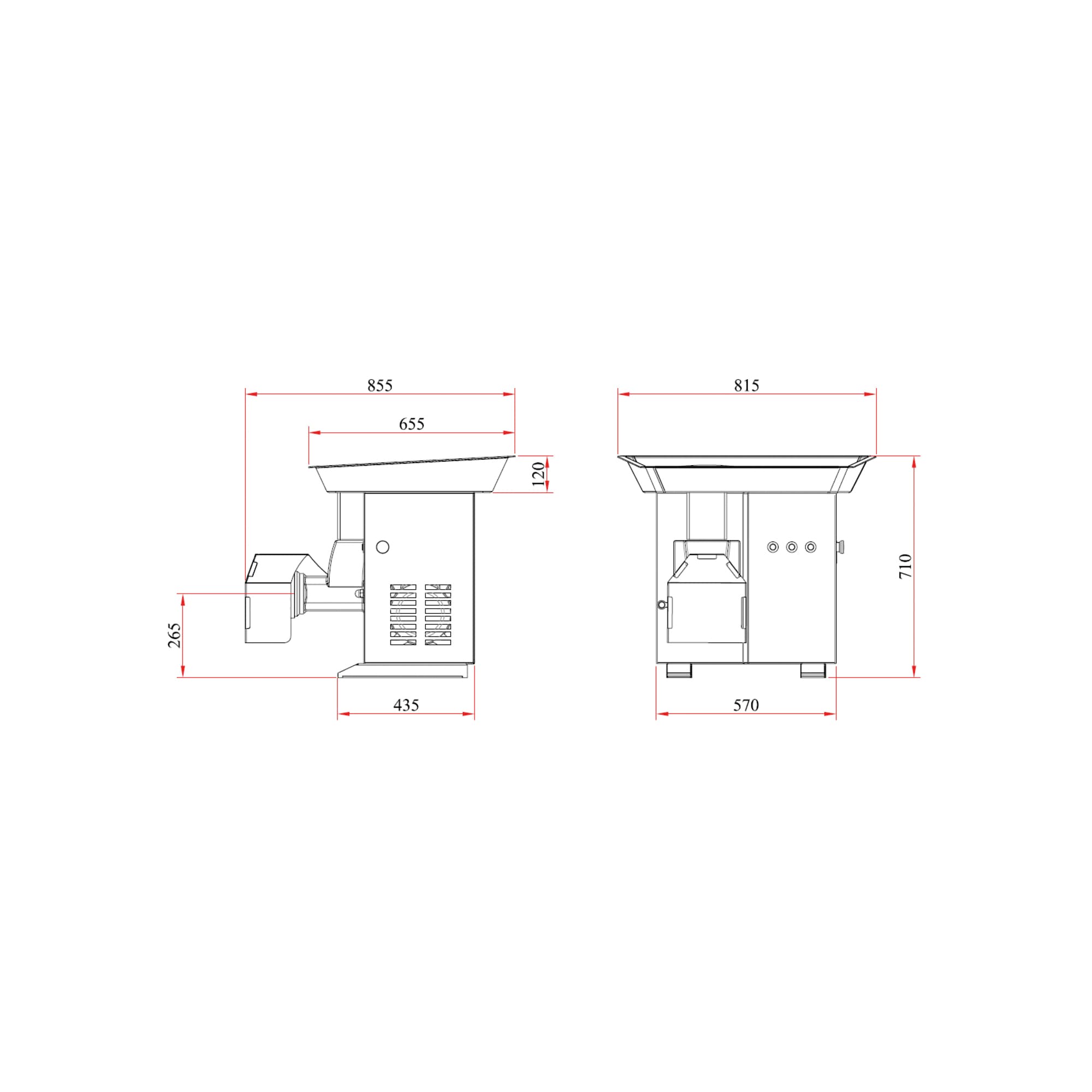 Picadora de carne Power-114 miniatura 6