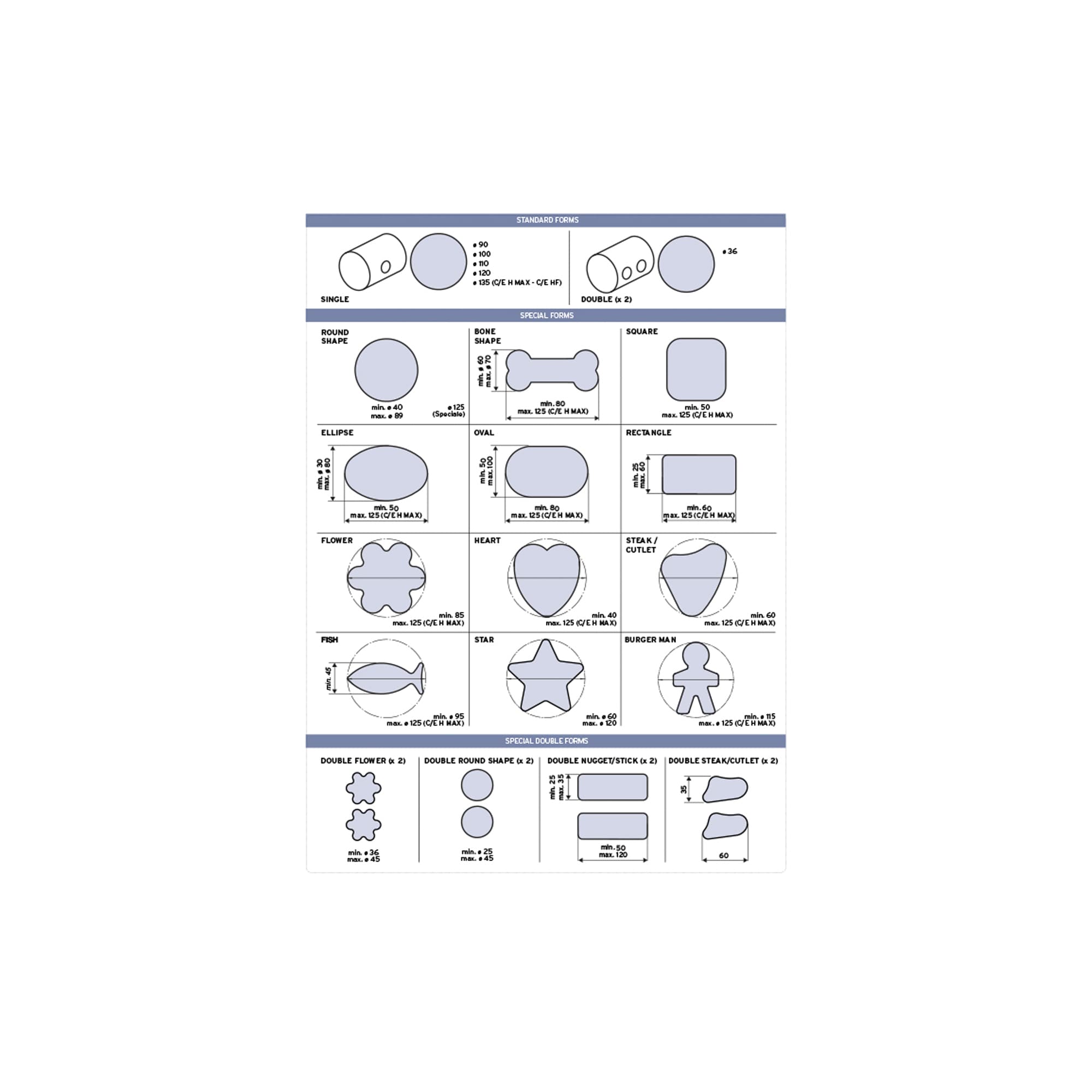 Formadora de hamburguesa MAX-H miniatura 6