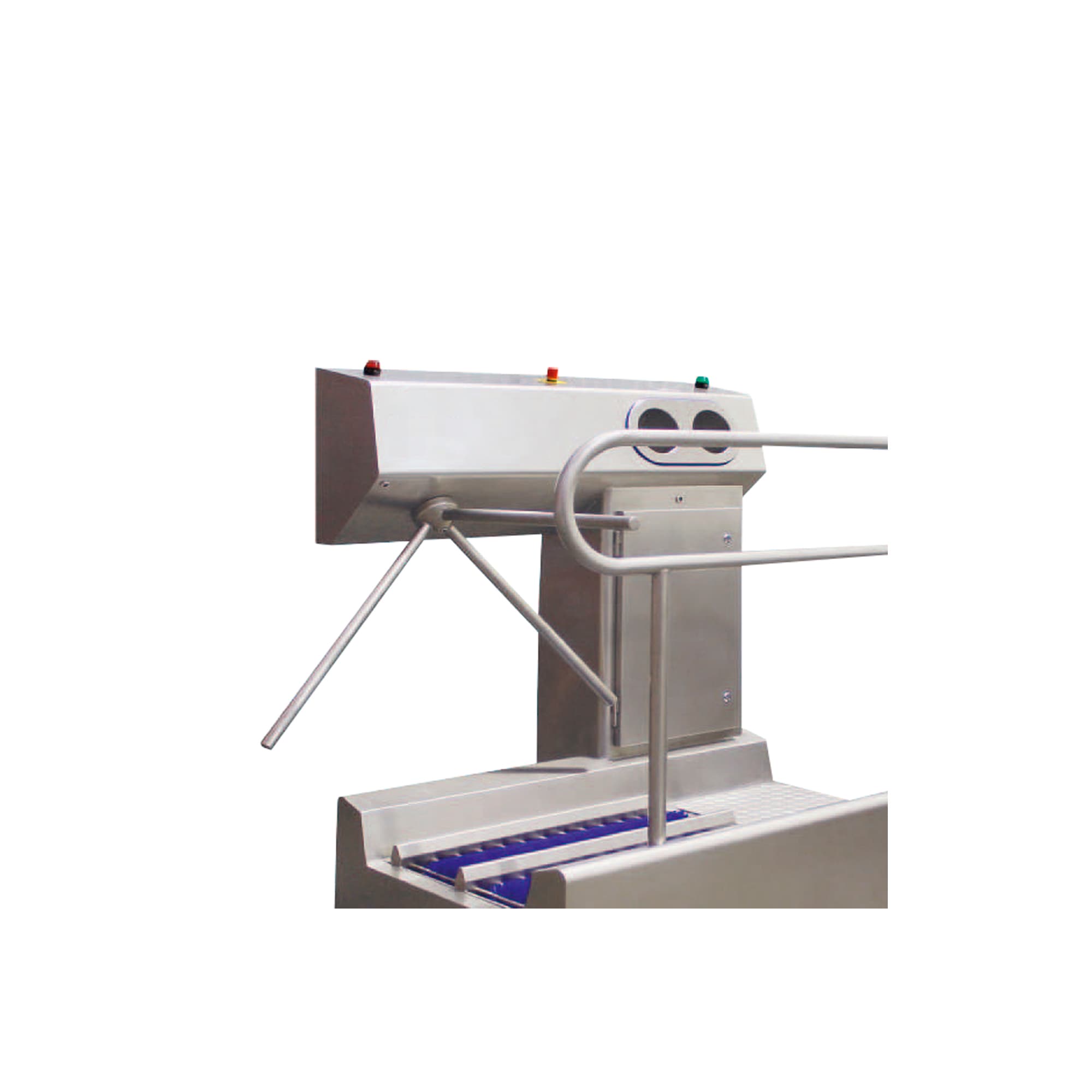 Estación de higiene estándar con lavadora de suelas accesible miniatura 2