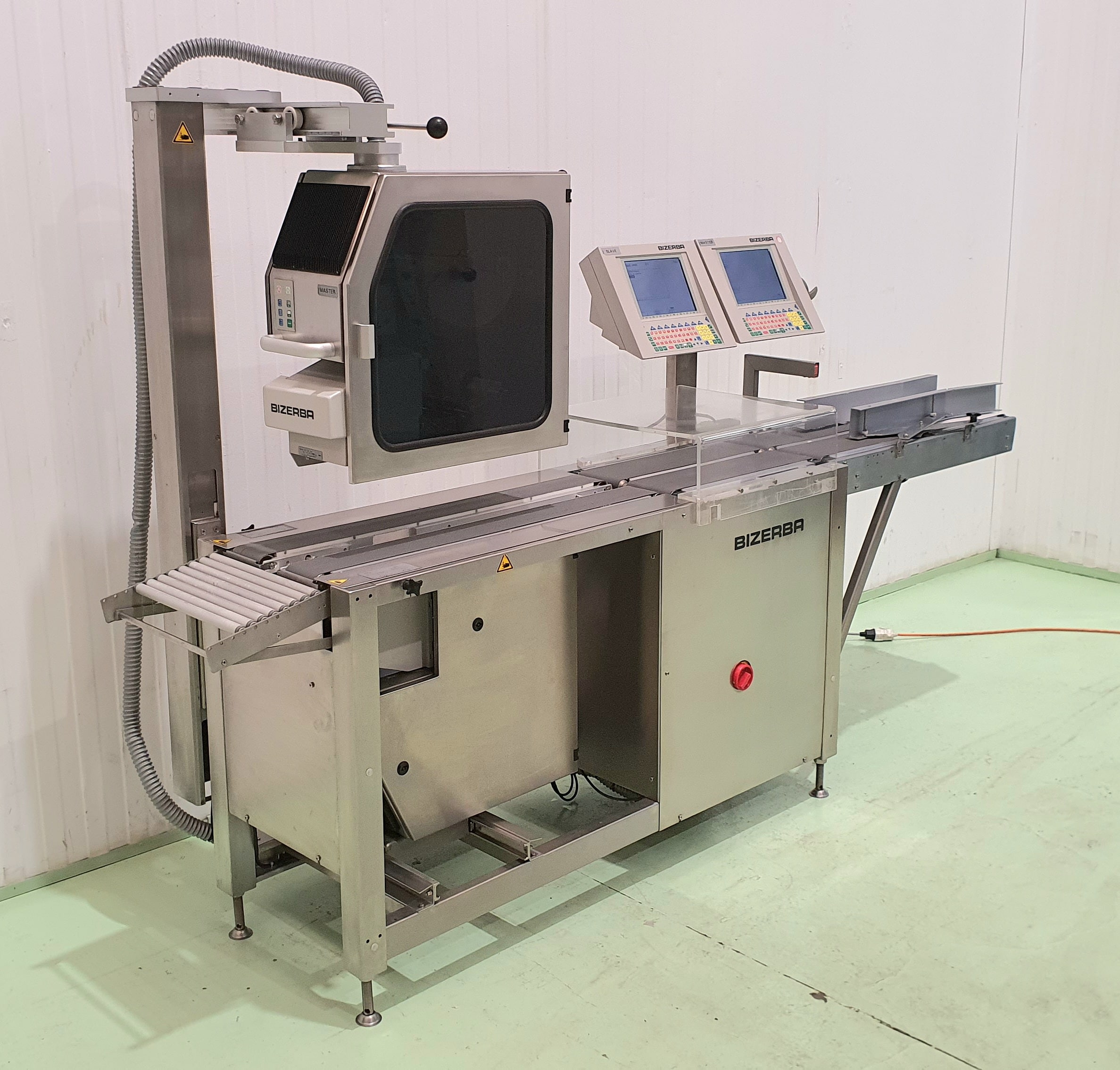 ETIQUETADORA AUTOMÁTICA BIZERBA GS ETIQUETADO SUPERIOR INFERIOR