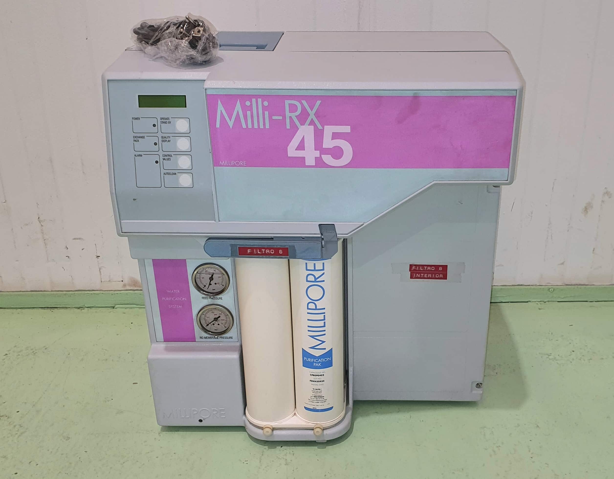 MILLIPORE DEPOSITO DE 350L DEPURADORA Y FILTRO DE SAL