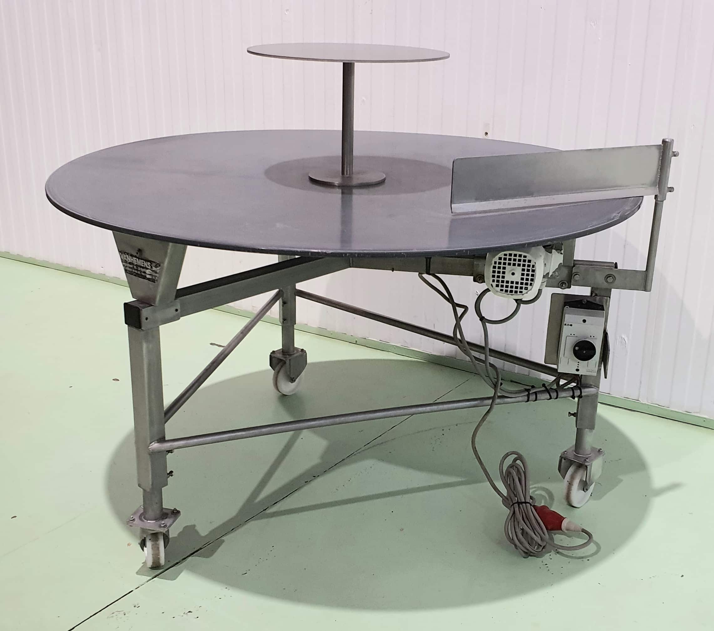 MESA GIRATORIA MÓVIL VANHEMENS 1500 DIAMETRO