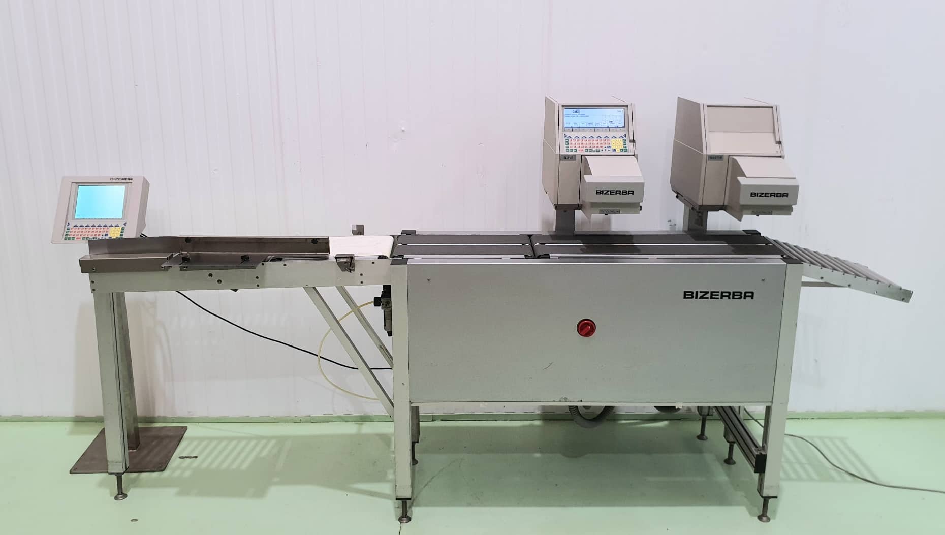 ETIQUETADORA PESADORA AUTOMÁTICA BIZERBA GV doble cabezal